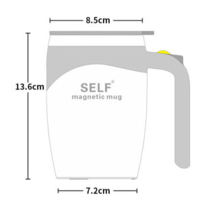 USB Rechargable Automatic Magnetic Stirring Mug 4 1