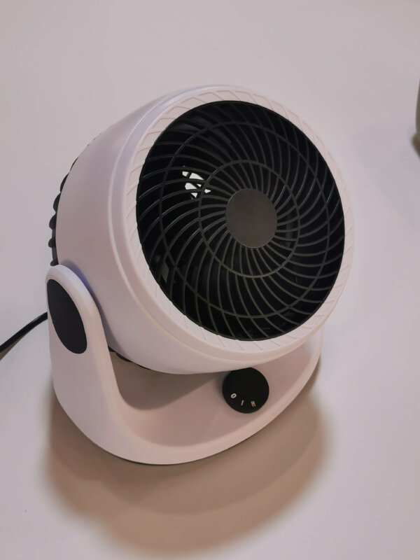 USB Rechargeable 2 Speed Room Air Circulator Fan 7