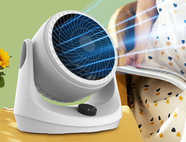 USB Rechargeable 2 Speed Room Air Circulator Fan