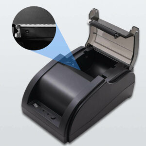 USB Rechargeable 58mm Bluetooth Thermal Receipt Printer Compatible with Android iOS 3