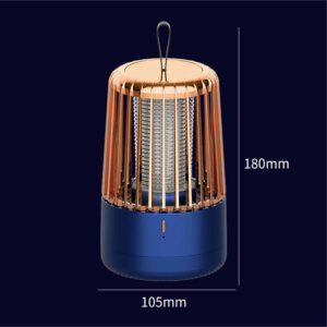 USB Rechargeable Electric Bug Zapper Lamp Indoor Outdoor 3 1