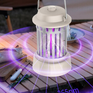 USB Rechargeable Electric Bug Zapper Lamp Indoor Outdoor 3