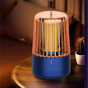 USB Rechargeable Electric Bug Zapper Lamp Indoor Outdoor 4 1