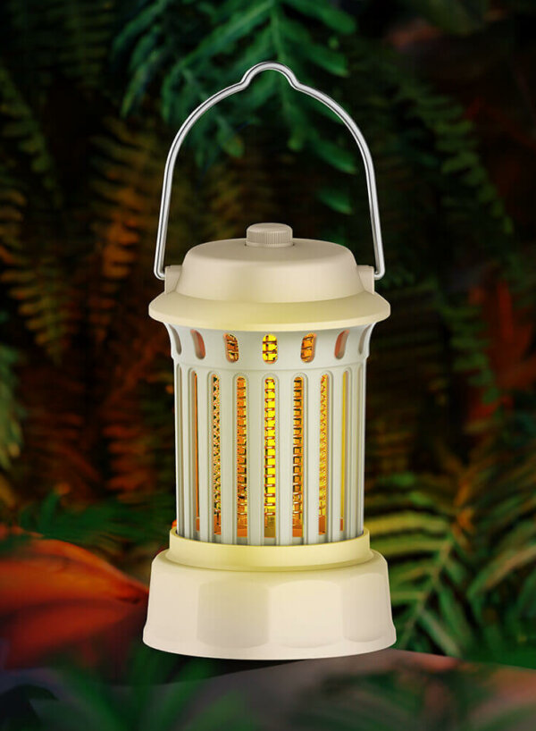 USB Rechargeable Electric Bug Zapper Lamp Indoor Outdoor 5