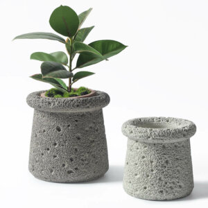 Concrete flower pot 2