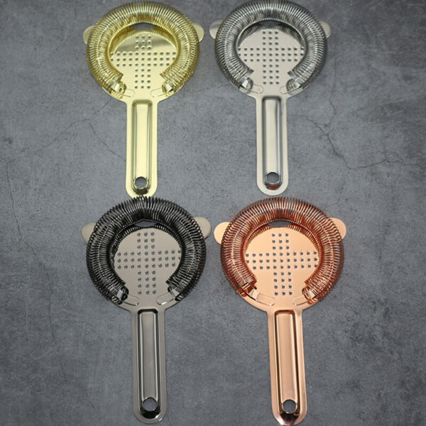 Cross Shaped Cocktail Strainer Special Bar Tool Ice Strainer 2