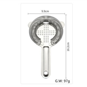 Cross Shaped Cocktail Strainer Special Bar Tool Ice Strainer