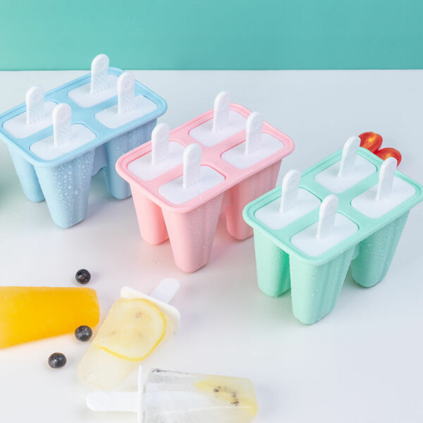 Food grade silicone ice cream popsicle mold