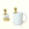 Silicone Dinosaur tea filter