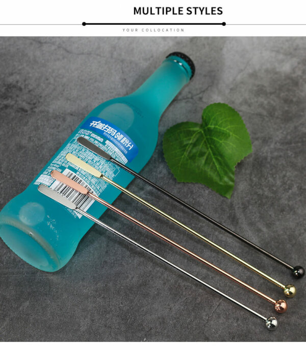 Stainless steel stirring stick 5